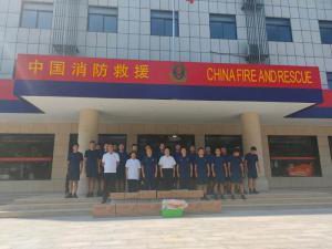 江南网页版开展迎八一走访慰问消防官兵活动